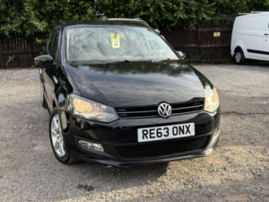 2013 Volkswagen Polo 1.2 Tdi Match Edition Hatchback 5dr Diesel Manual Euro 5 (75 Ps) in Black — image 2