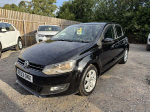 2013 Volkswagen Polo 1.2 Tdi Match Edition Hatchback 5dr Diesel Manual Euro 5 (75 Ps) in Black — image 3