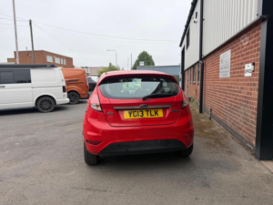 2013 Ford Fiesta 1.25 Zetec Euro 5 5dr in Red — image 5