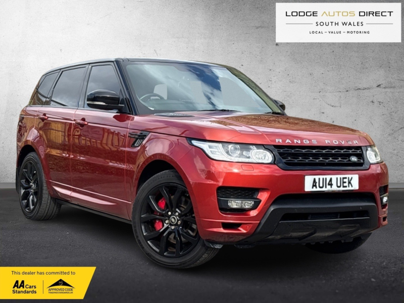 2014 Land Rover Range Rover Sport 3.0 Sd V6 Autobiography Dynamic SUV 5dr Diesel Auto 4WD Euro 5 (s/s) (292 Ps) in Red — image 1