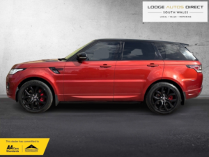 2014 Land Rover Range Rover Sport 3.0 Sd V6 Autobiography Dynamic SUV 5dr Diesel Auto 4WD Euro 5 (s/s) (292 Ps) in Red — image 6