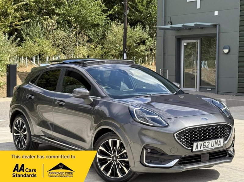 2022 Ford Puma 1.0t Ecoboost Mhev St-Line Vignale Dct Euro 6 (s/s) 5dr in Grey — image 1