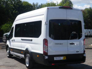 2024 Ford Transit 2.0 Transit Leader 17 Seater Minibus 460 L4 2.0l Ecoblue 165ps Rwd 6 Speed Manual With Tachograph in White — image 4