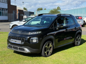 2020 Citroen C3 Aircross 1.2 Puretech Flair SUV 5dr Petrol Manual 6 Spd Euro 6 (s/s) (110 Ps) in Black — image 3