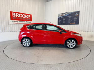 2009 Ford Fiesta 1.6 Tdci Titanium 5dr in Red — image 6