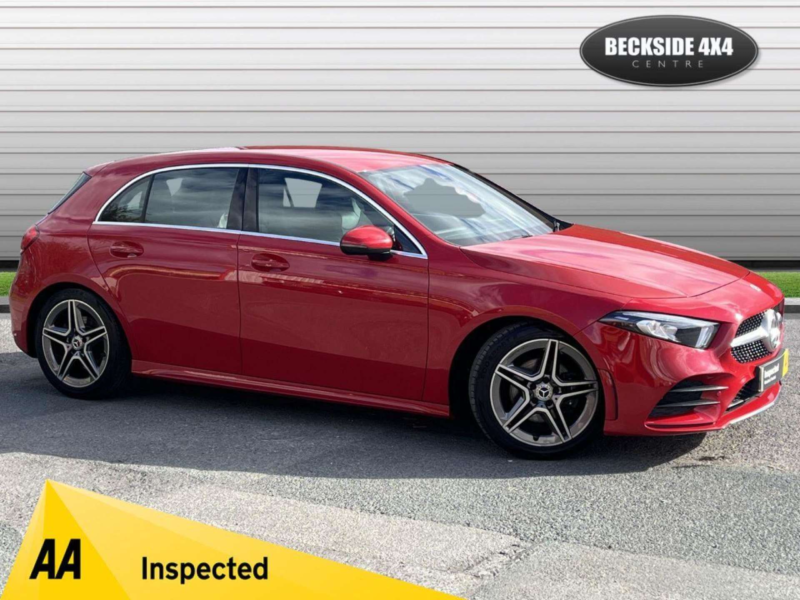 2018 Mercedes-Benz A-Class 1.3 A200 Amg Line Hatchback 5dr Petrol 7g-Dct Euro 6 (s/s) (163 Ps) Aa Inspected. in Red — image 1