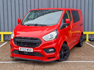 2022 Ford Transit Custom 2.0 320 Ecoblue Limited Crew Van Double Cab 5dr Diesel Manual L1 H1 Euro 6 (s/s) (130 Ps) in Red — image 6