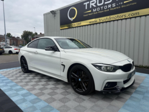 2018 BMW 4 Series 2.0 420i M Sport Auto Euro 6 (s/s) 2dr in White — image 4