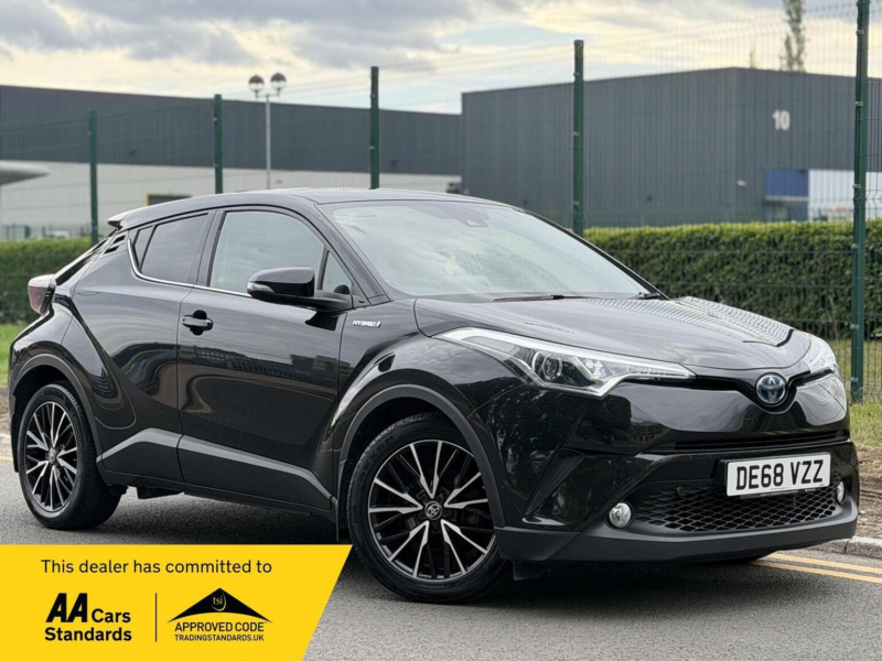 2018 Toyota C-Hr 1.8 Vvt-H Excel CVT Euro 6 (s/s) 5dr in Black — image 1