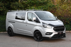 2021 Ford Transit Custom 2.0 320 Ecoblue Limited Crew Van L2 H1 Euro 6 (s/s) 5dr (6 Seat) in Silver — image 5