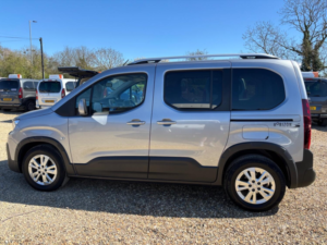 2021 Peugeot Rifter Wheelchair Accessible Vehicle Wav With Hoist Passenger Up Front 1.5 Bluehdi Allure in Grey — image 6