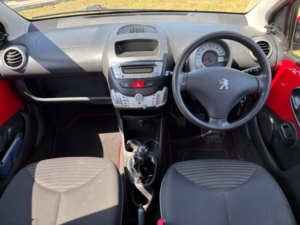 2014 Peugeot 107 1.0 12v Active Euro 5 5dr in Red — image 2