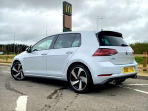 2017 Volkswagen Golf Gti 2.0 Tsi DSG 5-Door - Digital Dash, Mk7.5 Model, Sat Nav. Fsh - White Silver. 59,400 Miles - Sold in Silver — image 2