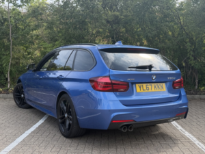 2018 BMW 3 Series 3.0 330d Xdrive M Sport Shadow Edition in Blue — image 2