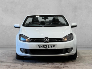 2013 Volkswagen Golf 2.0 Tdi Bluemotion Tech Gt Cabriolet Euro 5 (s/s) 2dr in White — image 2