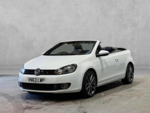 2013 Volkswagen Golf 2.0 Tdi Bluemotion Tech Gt Cabriolet Euro 5 (s/s) 2dr in White — image 4
