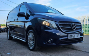 2018 Mercedes-Benz Vito 2.1 119 Cdi Bluetec Sport Crew Van G-Tronic+ Rwd L2 Euro 6 (s/s) 5dr (lwb) in Blue — image 5