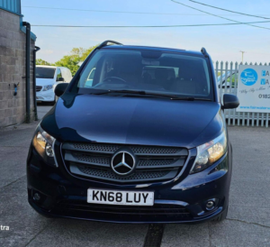 2018 Mercedes-Benz Vito 2.1 119 Cdi Bluetec Sport Crew Van G-Tronic+ Rwd L2 Euro 6 (s/s) 5dr (lwb) in Blue — image 6