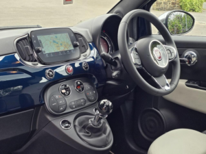 2021 Fiat 500 1.0 Mhev Dolcevita Hatchback 3dr Petrol Manual Euro 6 (s/s) (70 Bhp) in Blue — image 2