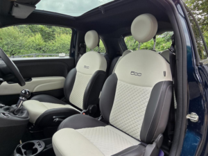 2021 Fiat 500 1.0 Mhev Dolcevita Hatchback 3dr Petrol Manual Euro 6 (s/s) (70 Bhp) in Blue — image 3