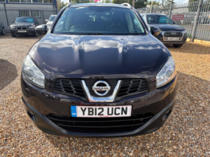 2012 Nissan Qashqai+2 1.6 Dci Tekna 2WD Euro 5 5dr (avm) in Black — image 2