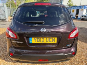 2012 Nissan Qashqai+2 1.6 Dci Tekna 2WD Euro 5 5dr (avm) in Black — image 6