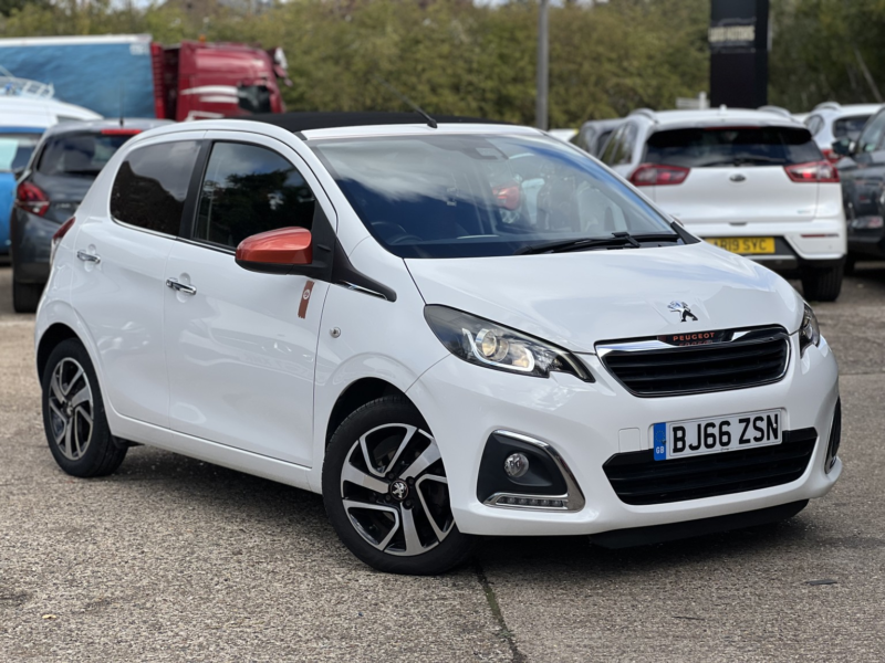 2016 Peugeot 108 1.2 Puretech Roland Garros in White — image 1