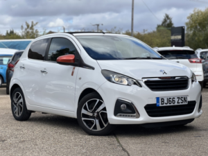 2016 Peugeot 108 1.2 Puretech Roland Garros in White — image 2