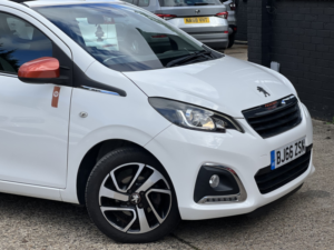 2016 Peugeot 108 1.2 Puretech Roland Garros in White — image 4