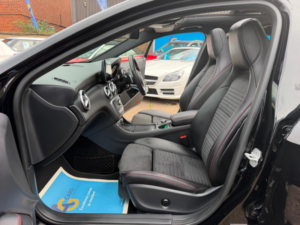 2017 Mercedes-Benz A Class 1.5 A180d Amg Line (premium Plus) 7g-Dct Euro 6 (s/s) 5dr in Black — image 4