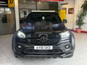 2018 Mercedes-Benz X Class 2.3 Cdi Progressive,wide Bodykit,(cat-S). in Black — image 3
