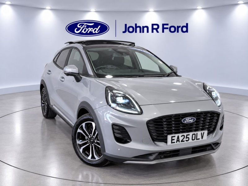 2025 Ford Puma 1.0t 125ps Mhev Titanium in Silver — image 1