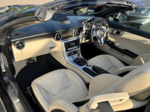 2011 Mercedes-Benz Slk 1.8 Slk200 Blueefficiency Amg Sport G-Tronic+ Euro 5 (s/s) 2dr in Black — image 2