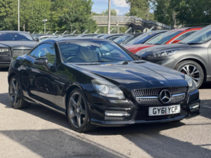2011 Mercedes-Benz Slk 1.8 Slk200 Blueefficiency Amg Sport G-Tronic+ Euro 5 (s/s) 2dr in Black — image 5