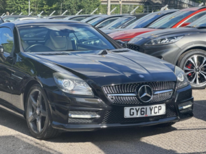 2011 Mercedes-Benz Slk 1.8 Slk200 Blueefficiency Amg Sport G-Tronic+ Euro 5 (s/s) 2dr in Black — image 6