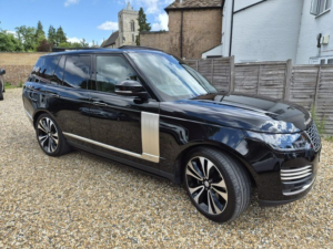 2021 Land Rover Range Rover 3.0 D350 Mhev Fifty in Black — image 4