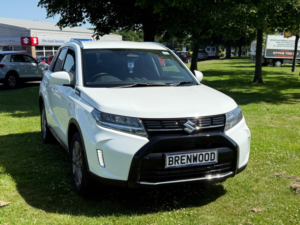 2026 Suzuki Vitara 1.4 Boosterjet Mhev Motion SUV 5dr Petrol Hybrid Manual Euro 6 (s/s) (109 Ps) in White — image 2