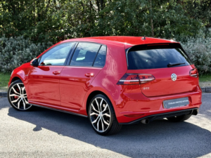 2016 Volkswagen Golf 2.0 Tsi Bluemotion Tech Gti Performance Nav/leather in Red — image 3