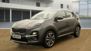2019 Kia Sportage 1.6 Crdi Ecodynamics+ 4 Dct AWD Euro 6 (s/s) 5dr in Grey — image 2