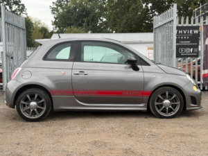 2014 Abarth 500 1.4 T-Jet Euro 5 3dr in Grey — image 4