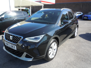 2023 SEAT Arona 1.0 Tsi Xperience in Black — image 3