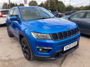 2020 Jeep Compass 1.4t Multiairii Night Eagle SUV 5dr Petrol Manual Euro 6 (s/s) (140 Ps) in Blue — image 3