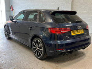 2020 Audi A3 2.0 Tdi 35 Black Edition Sportback 5dr Diesel S Tronic Euro 6 (s/s) (150 Ps) in Blue — image 4