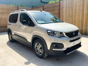 2022 Peugeot Rifter 3 SEAT Petrol Auto Wheelchair Accessible Disabled Access Vehicle Wav in Beige — image 5