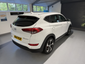 2017 Hyundai Tucson 1.7 Tucson Prem 1.7 D 141ps Dct in White — image 3