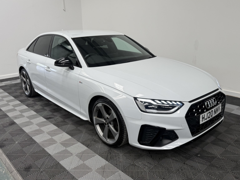 2020 Audi A4 2.0 Tdi 35 Black Edition in White — image 1