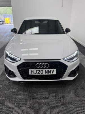 2020 Audi A4 2.0 Tdi 35 Black Edition in White — image 2
