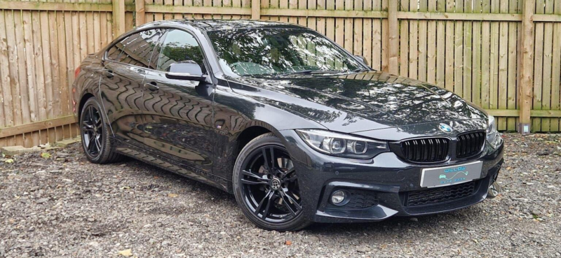 2018 BMW 4 Series Gran Coupe 2.0 420d M Sport Auto Euro 6 (s/s) 5dr in Black — image 1