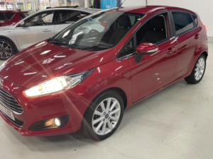 2016 Ford Fiesta 1.0t Ecoboost Titanium Powershift Euro 6 5dr in Red — image 4