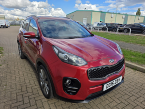 2016 Kia Sportage 2.0 Crdi Kx-3 in Red — image 2